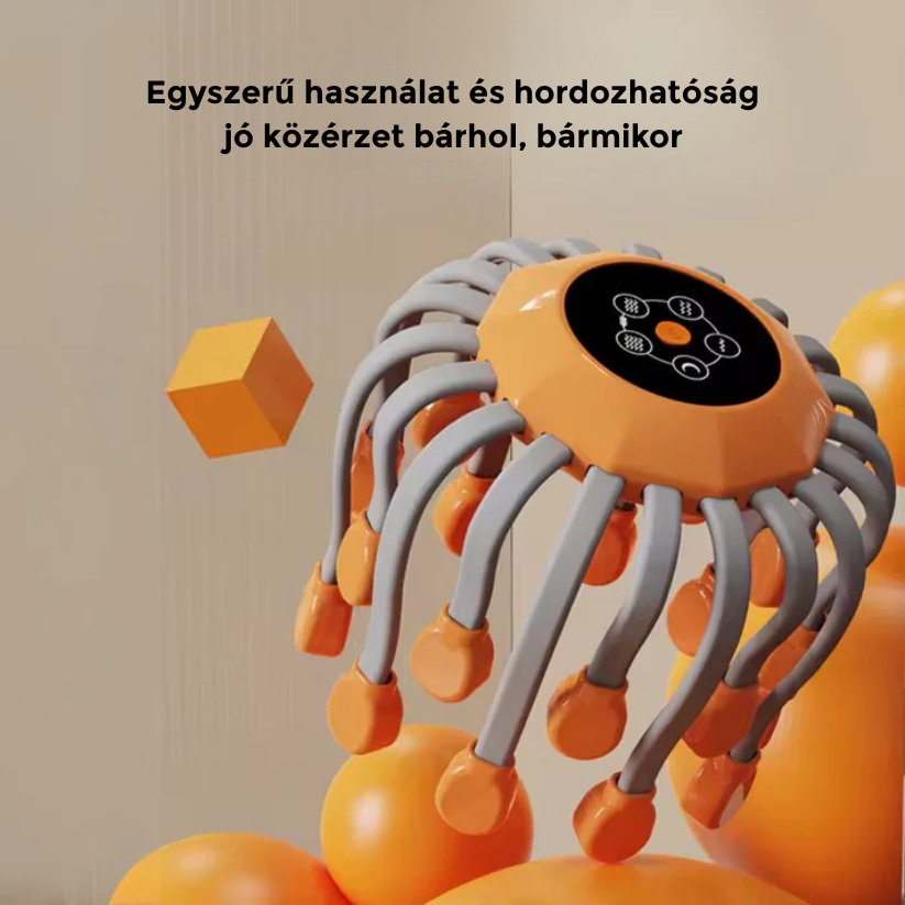 Nuvelle™ - Nyugtató Fejmasszírozó Stressz És Fejfájás Ellen